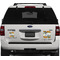 Sunflowers Personalized Square Car Magnets on Ford Explorer
