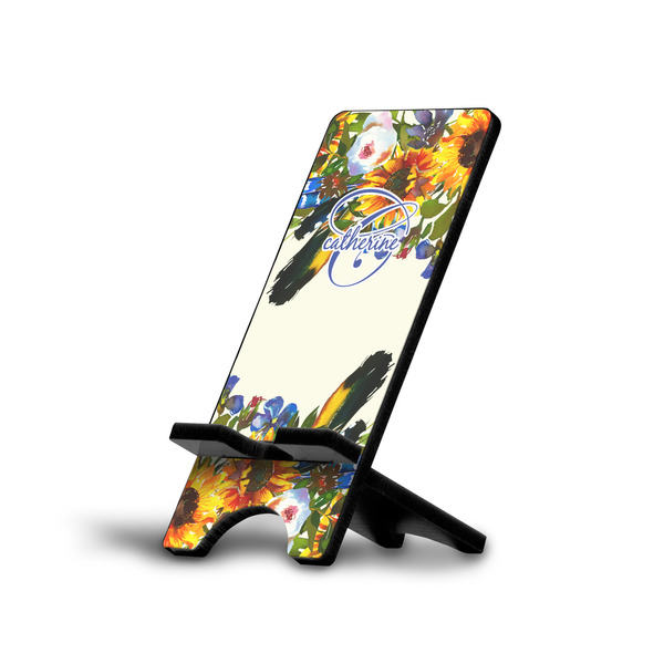 Custom Sunflowers Cell Phone Stand (Personalized)