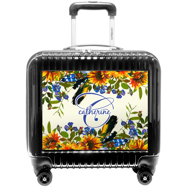 Custom Sunflowers Pilot / Flight Suitcase (Personalized)