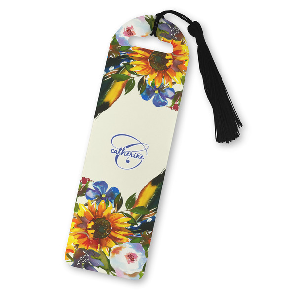 Custom Sunflowers Plastic Bookmark (Personalized)