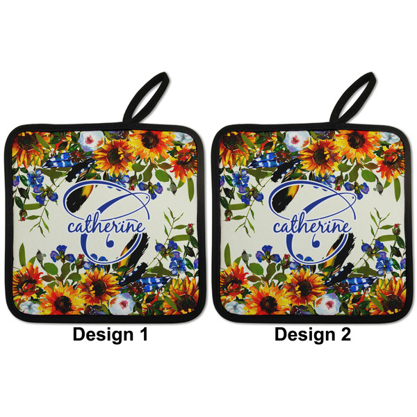 Sunflowers Pot Holders - Set of 2 APPROVAL