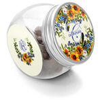 Sunflowers Puppy Treat Jar (Personalized)
