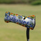 Sunflowers Putter Cover - On Putter
