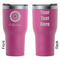Sunflowers RTIC Tumbler - Magenta - Double Sided - Front & Back