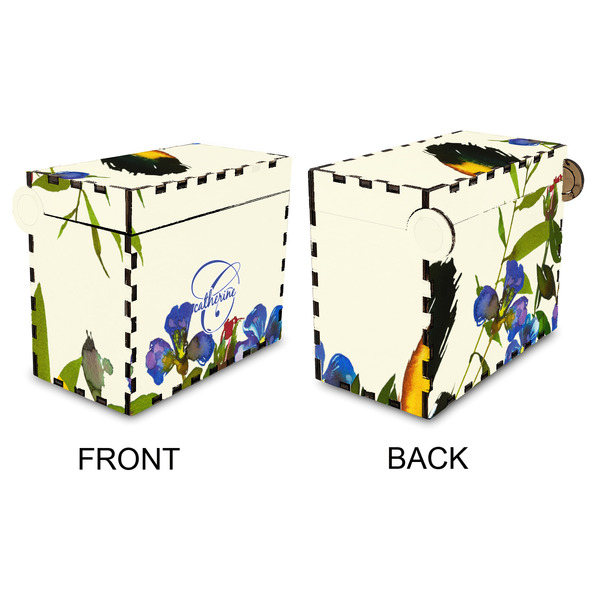 Sunflowers Recipe Box - Full Color - Approval