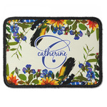 Sunflowers Iron On Rectangle Patch w/ Name and Initial