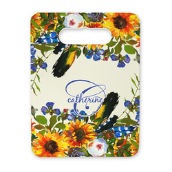 Sunflowers Rectangular Trivet with Handle (Personalized)