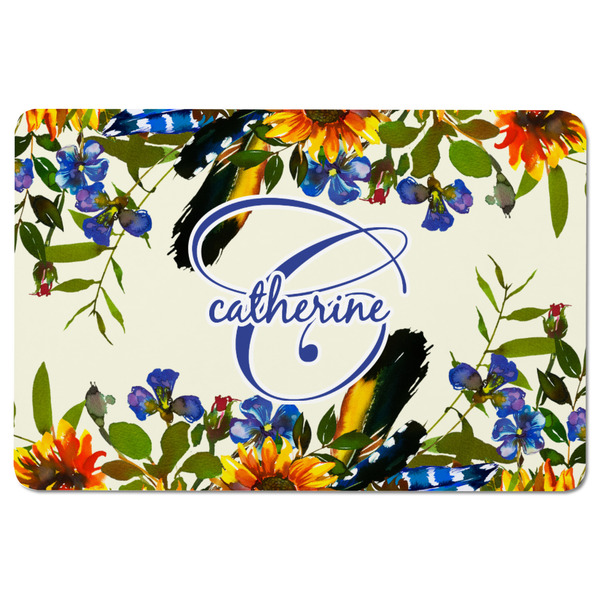 Sunflowers Rectangular Fridge Magnet - FRONT