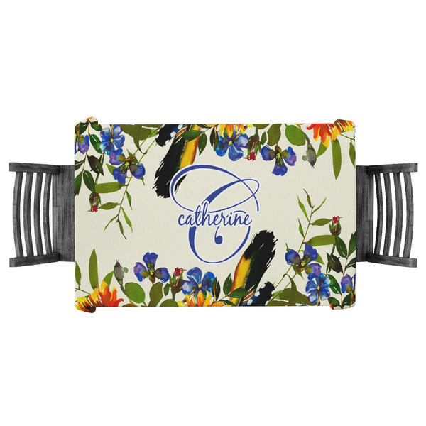 Custom Sunflowers Tablecloth - 58"x58" (Personalized)