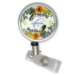 Sunflowers Retractable Badge Reel (Personalized)