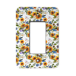 Sunflowers Rocker Style Light Switch Cover