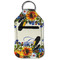 Sunflowers Sanitizer Holder Keychain - Small (Front Flat)