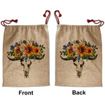 Sunflowers Santa Sack - Front & Back (Personalized)