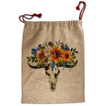 Sunflowers Santa Sack - Front (Personalized)