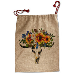Sunflowers Santa Sack - Front (Personalized)