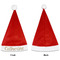 Sunflowers Santa Hats - Front and Back (Single Print) APPROVAL