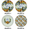 Sunflowers Set of Lunch / Dinner Plates (Approval)