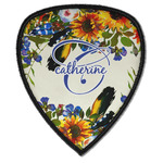 Sunflowers Iron on Shield Patch A w/ Name and Initial