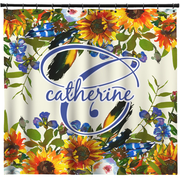 Custom Sunflowers Shower Curtain - Custom Size (Personalized)