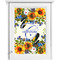 Sunflowers Single White Cabinet Decal