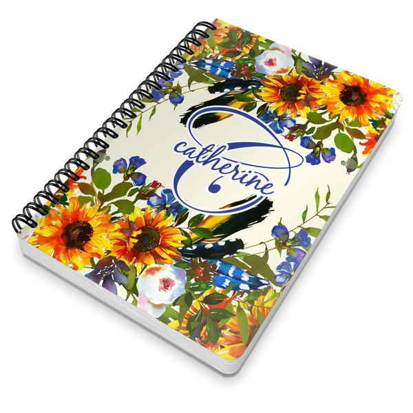 Sunflowers Spiral Journal 7 x 10 - Main