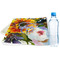 Sunflowers Sports Towel Folded with Water Bottle
