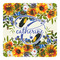 Sunflowers Square Decal