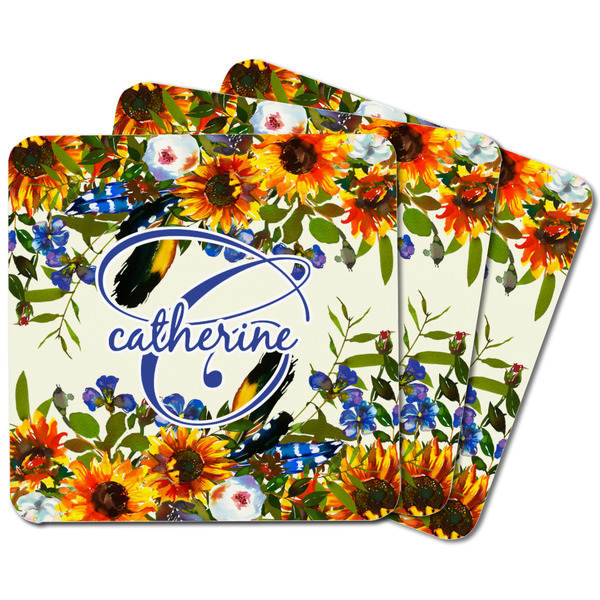Sunflowers Square Fridge Magnet - MAIN