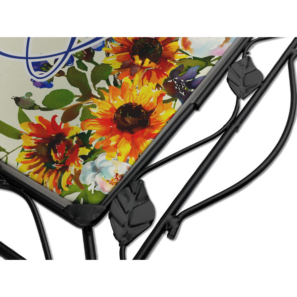 Sunflowers Square Trivet - Detail