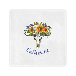Sunflowers Cocktail Napkins (Personalized)