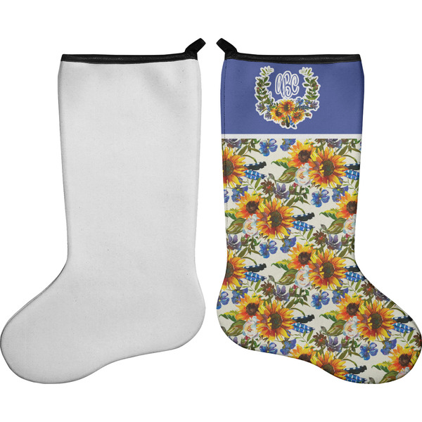 Sunflowers Stocking - Single-Sided - Approval