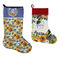 Sunflowers Stockings - Side by Side compare