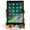 Sunflowers Stylized Tablet Stand - Front with ipad