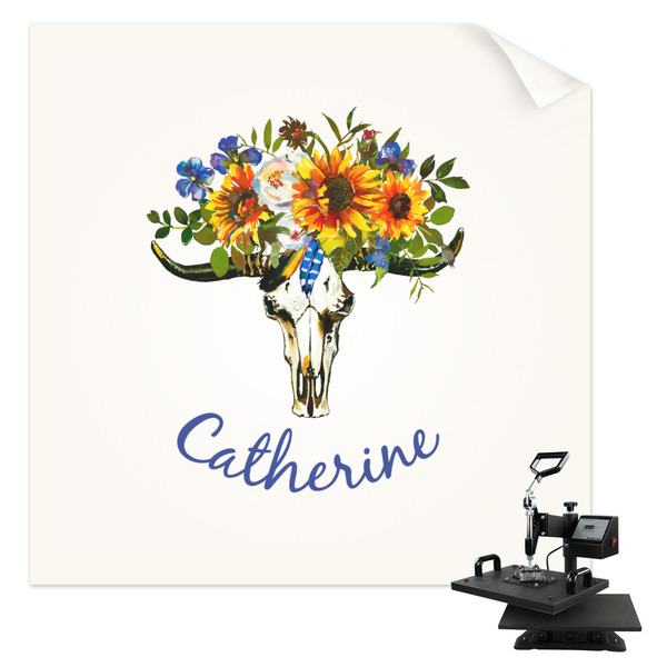 Custom Sunflowers Sublimation Transfer - Youth / Women (Personalized)
