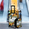 Sunflowers Suitcase Set 4 - IN CONTEXT