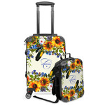 Sunflowers Kids 2-Piece Luggage Set - Suitcase & Backpack (Personalized)