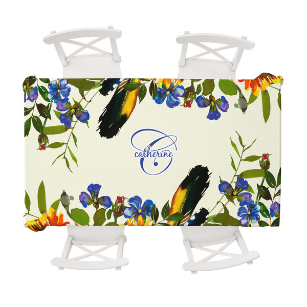 Custom Sunflowers Tablecloth - 58"x102" (Personalized)