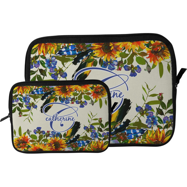 Sunflowers Tablet Sleeve (Size Comparison)