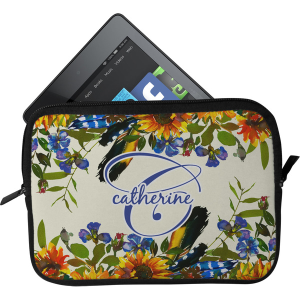 Custom Sunflowers Tablet Case / Sleeve - Small (Personalized)