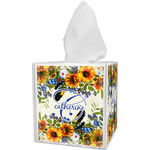 Sunflowers Tissue Box Cover (Personalized)