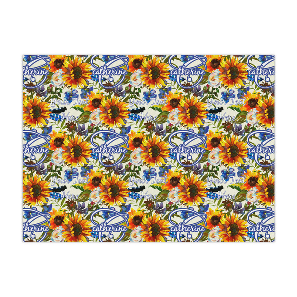Custom Sunflowers Tissue Paper Sheets - Large - Heavyweight (Personalized)