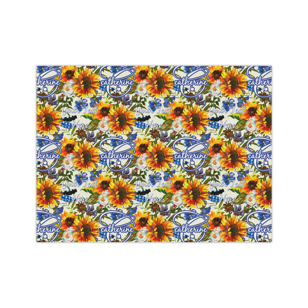 Custom Sunflowers Tissue Paper Sheets - Medium - Lightweight (Personalized)