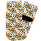 Sunflowers Toddler Ankle Socks - Single Pair - Front and Back