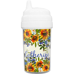 Sunflowers Toddler Sippy Cup (Personalized)