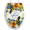 Sunflowers Toilet Seat Decal Elongated