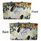 Sunflowers Tote w/Black Handles - Front & Back Views