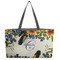 Sunflowers Beach Totes Bag - w/ Black Handles (Personalized)