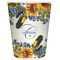 Sunflowers Waste Basket - Double Sided (White) (Personalized)