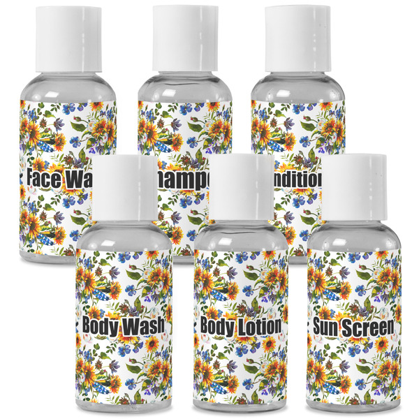 Custom Sunflowers Travel Bottles (Personalized)