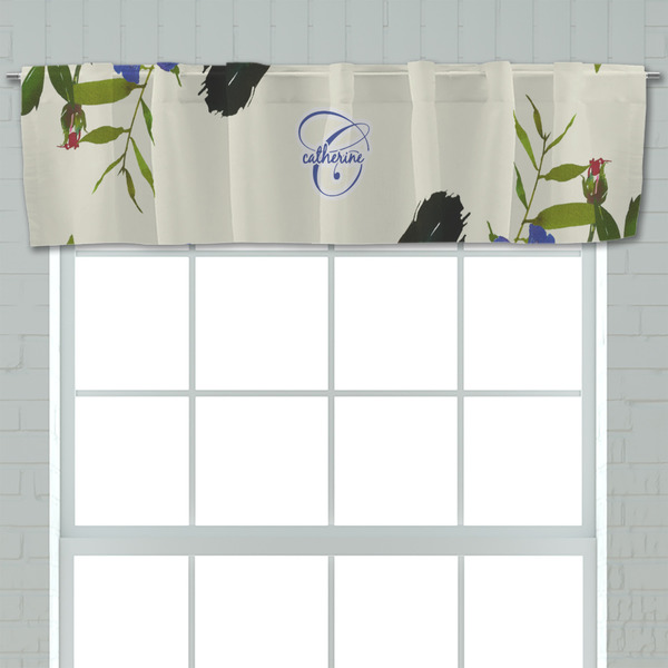 Sunflowers Valance - Closeup on window